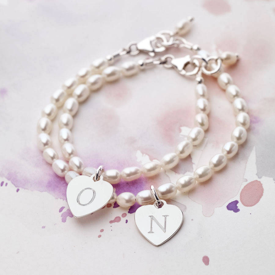 Personalised Mother And Daughter Hope Bracelet Set, 1 of 6