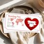 Personalised Boarding Pass Scratch Reveal Ticket, thumbnail 2 of 9