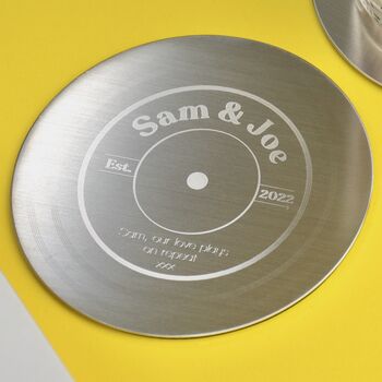 Personalised Couples Coaster, 3 of 4