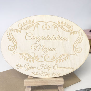 Personalised Holy Communion Card, 4 of 9