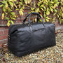 Large Genuine Leather Holdall, Travel Bag, thumbnail 1 of 5