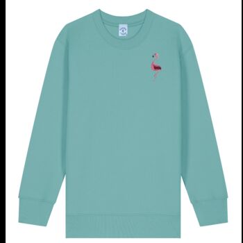 Childrens Organic Cotton Flamingo Sweatshirt, 4 of 11