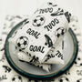 Football Themed Linen Napkins, thumbnail 2 of 3
