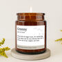 Brown Jar Candle • 'Granny Definition” • Scented Jar Candle • Special Gift • Humor Candle • Gift For Her • Sentiment Gift, thumbnail 1 of 3