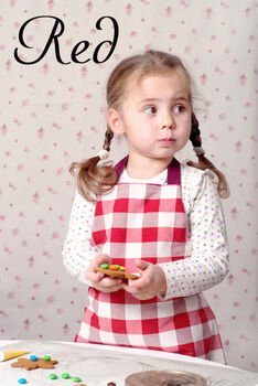 Checked Apron For Women | Baking And Crafting Gift, 2 of 11