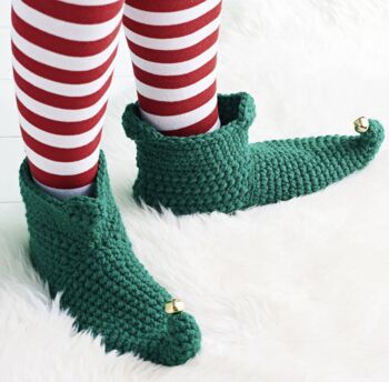 Mummy And Me Elf Slippers, 3 of 7