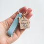 His And Hers Retro New Home Keyring Gift Set, thumbnail 7 of 8