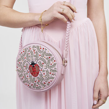 Pink Chloe Ladybird Circle Bag, 2 of 9