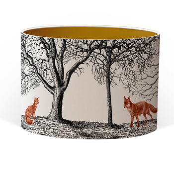 'Into The Woods' Fox Lampshade, 4 of 8