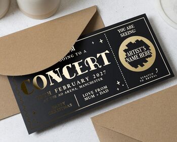 Concert Ticket Gift Surprise, 4 of 9