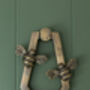 Solid Brass Bee Door Knockers Premium Size Heritage, thumbnail 1 of 3
