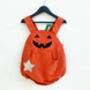 Baby Pumpkin Halloween Romper Costume, thumbnail 3 of 6