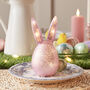 Lilac Mottled Glass LED Easter Bunny Light, thumbnail 1 of 3