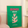 Bondi Beach Travel Print, thumbnail 1 of 3