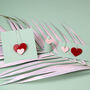 'Love Shout' Acrylic Heart Jewellery Set, thumbnail 2 of 6