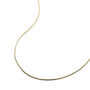 14k Gold Or Silver Herringbone Snack Chain Necklace, thumbnail 2 of 8