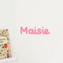 Children's Personalised Name Wall Sticker, thumbnail 6 of 7