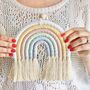 Macramé Rainbow Wall Hanging, thumbnail 7 of 12