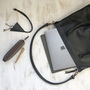 Fair Trade Classic Leather Handbag Detachable Strap, thumbnail 9 of 12