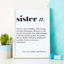 Brother Or 'Sister' Dictionary Print, thumbnail 3 of 5