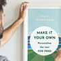 Football Stadium Minimalist Art Print Gift Request Any Stadium, thumbnail 4 of 12