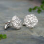 Lion Cufflinks In Sterling Silver, thumbnail 2 of 2