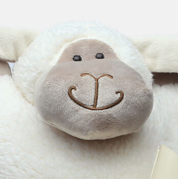 Sheep Hot Water Bottle, Rubber Bottle Included, 3 of 4