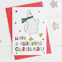 Funny 'Quacking Christmas' Duck Pun Card, thumbnail 1 of 2