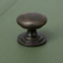 Solid Antique Brass Victorian Kitchen Cabinet Knobs, thumbnail 2 of 2