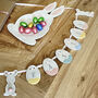 Happy Easter Ceramic Bunny Bunting, thumbnail 6 of 8