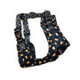 Long Paws Funk The Dog Harness Leopard Green And Gold, thumbnail 2 of 6