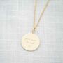 Large Sterling Silver Sia Personalised Name Necklace, thumbnail 3 of 12