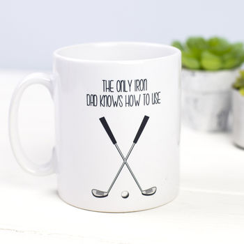 Funny Golf Father's Day Mug, 2 of 5