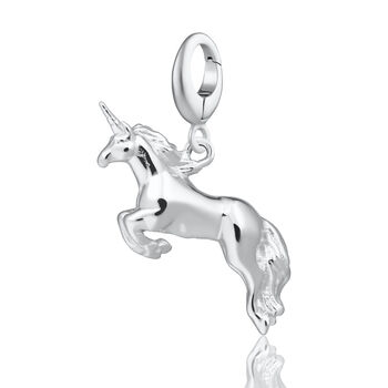 Children's Sterling Silver Unicorn Necklace, 4 of 7