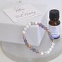 Anxiety Diffuser Bracelet With Essential Oils Gift Set, thumbnail 1 of 7