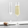 Personalised Couples' Champagne Flute Set, thumbnail 2 of 4