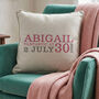 Personalised 30th Birthday Cushion, thumbnail 4 of 8