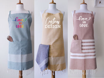 Personalised Apron And Tea Towels, 12 of 12