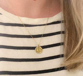Handmade Silver Or Gold Personalised Initial Necklace, 3 of 5