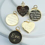 Personalised Bag Disc Charm, thumbnail 2 of 8