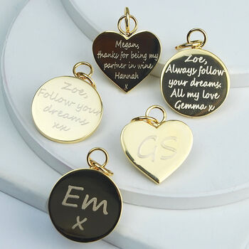 Personalised Bag Disc Charm, 2 of 8