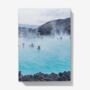 A5 Hardback Notebook Featuring The Blue Lagoon Iceland, thumbnail 1 of 4