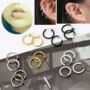 One Pcs Trendy Round Stealth Ear Cuff Clip, thumbnail 5 of 5