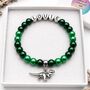 Personalised Dinosaur Bracelet With Name Gift For Kids, thumbnail 1 of 12