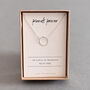 Friends Forever Sterling Silver Necklace, thumbnail 6 of 6