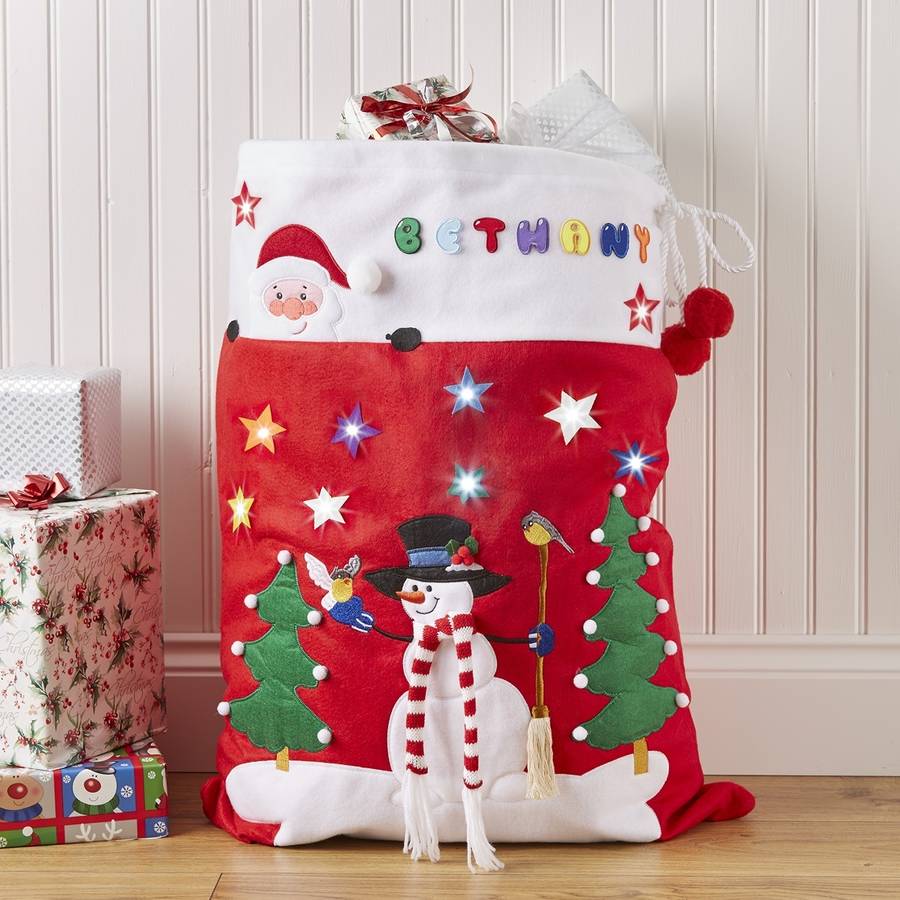 personalised santa teddy