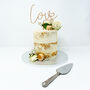 Love Wire Cake Topper, thumbnail 2 of 4