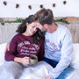 Personalised This Girl And Guy Loves Sweatshirt Set, thumbnail 2 of 4