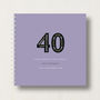 Personalised 40th Birthday Memories Album, thumbnail 1 of 12
