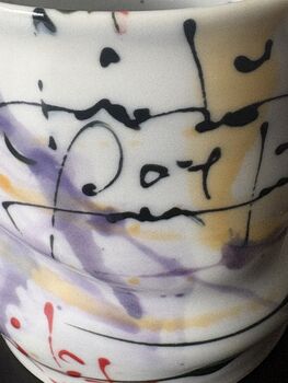 Handmade Ceramic Cup And Saucer, 3 of 5